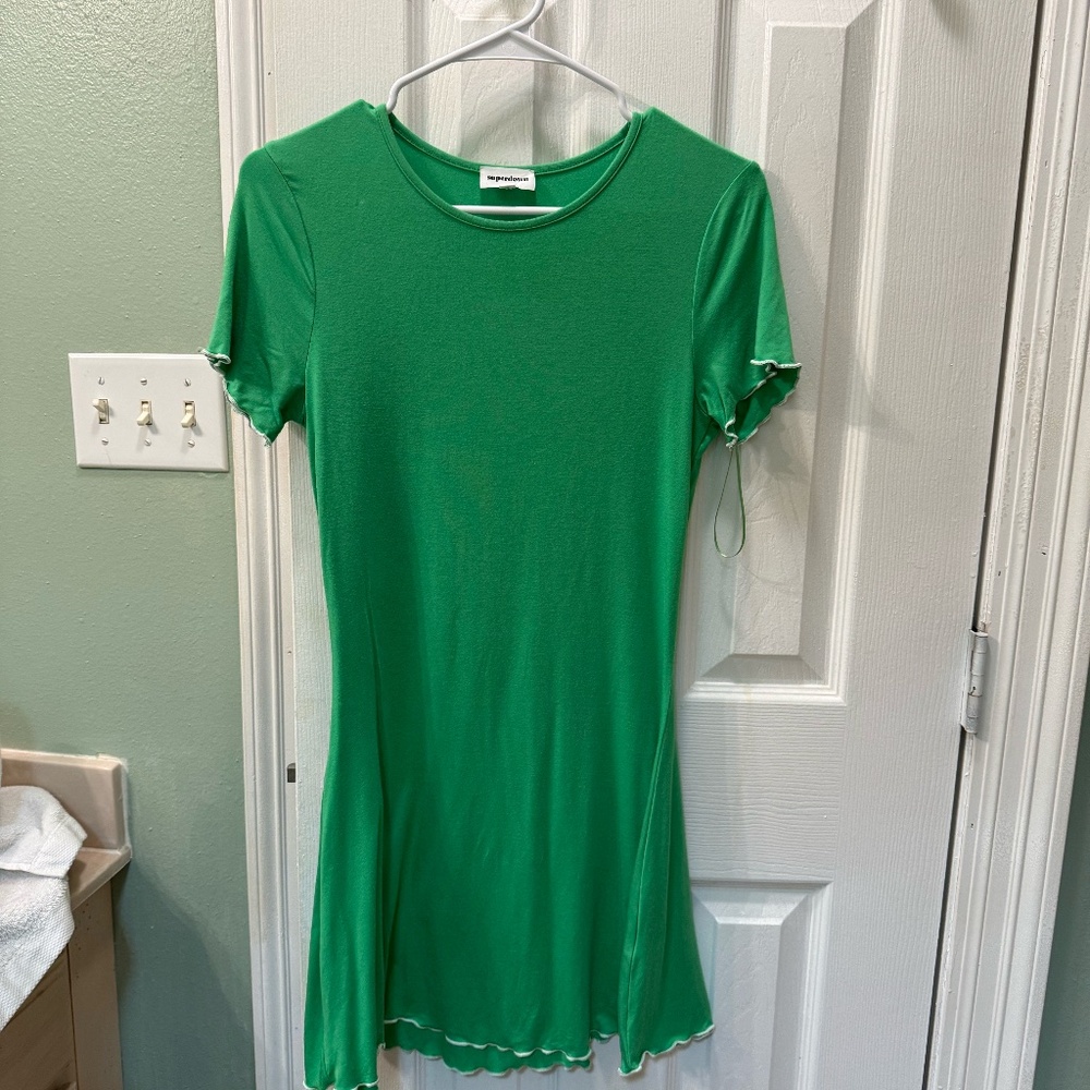 Green Mini Dress